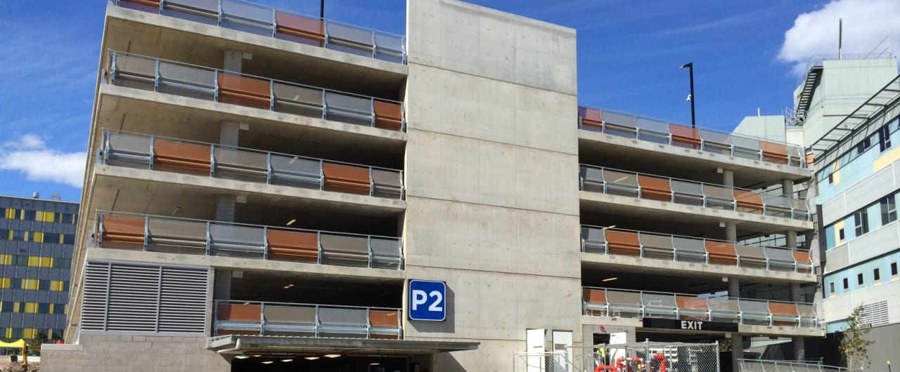 royal north shore hospital 7 level car park barrier project