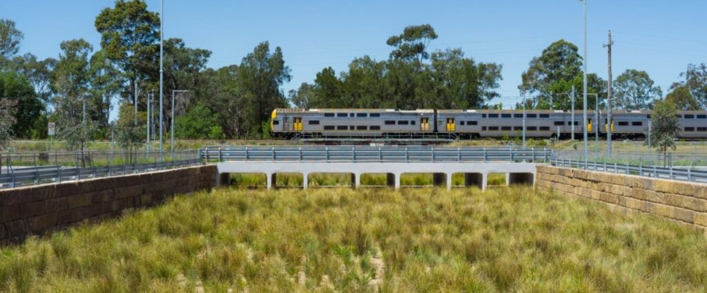 RHINO-STOP®️ Type 1 guardrails separating vehicle areas.