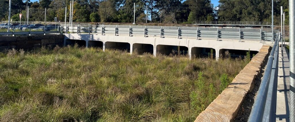 RhinoStop® Standard barrier system controlling traffic flow.